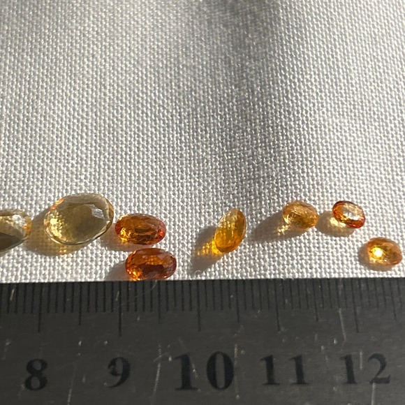 Citrine Semi precious stones minimum five stones for $20 - Picture 3 of 4